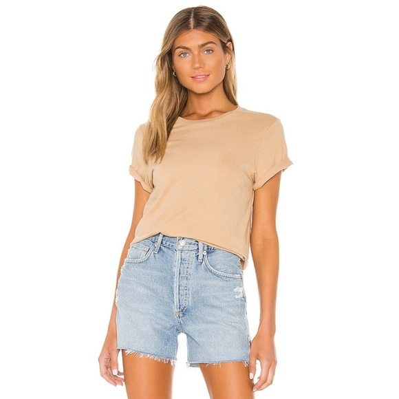 Agolde Tops - NWOT Agolde Mariam Classic Fit Tee, Size XLarge, Color Noodle